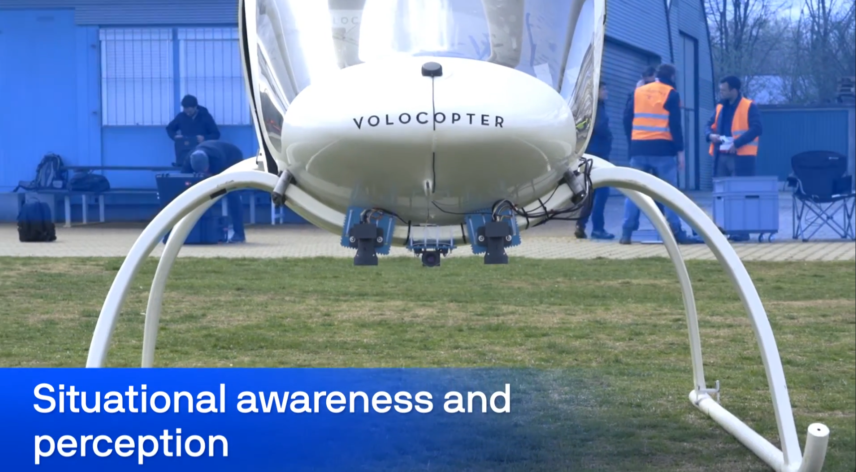  Daedalean - Volocopter: vision-based #autonomy, Captive Data Flight Test March 2019